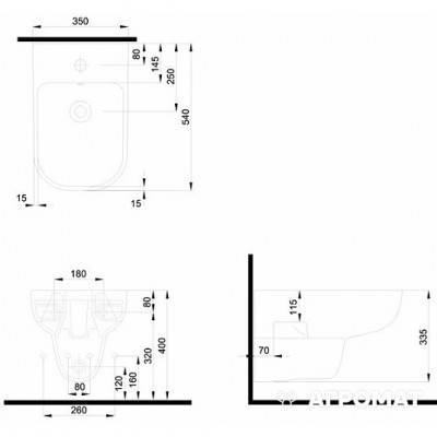 Будкрам купити TRAFFIC Підвісне біде TRAFFIC Підвісне біде 2