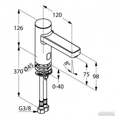 Будкрам купити Zenta Змішувач д/раковини, сенсорний Zenta Змішувач д/раковини, сенсорний 3