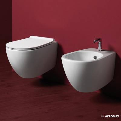 Будкрам купити VI18/F85 /VI004  VIGNONI, Унітаз підвісний + набір кріп.F85 +кришка(VI004), білий VI18/F85 /VI004  VIGNONI, Унітаз підвісний + набір кріп.F85 +кришка(VI004), білий 3