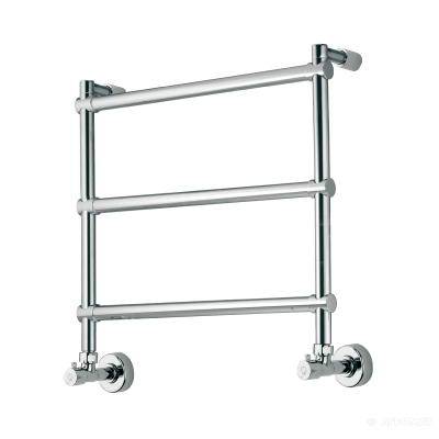 Будкрам купить SOLE Полотенцесушитель (подключение в верхний и нижний правый угол), межосевое 470мм (535х540мм), 3 секции, хром