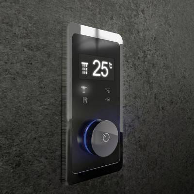 Будкрам купить Электронный смеситель для душа с цифровым дисплеем Электронный смеситель для душа с цифровым дисплеем 3