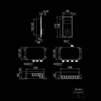 Будкрам купить Электронный смеситель для душа с цифровым дисплеем Электронный смеситель для душа с цифровым дисплеем 2