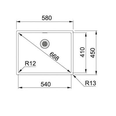 Будкрам купить Мойка FRANKE BXX 210/110-54 без крыла, нерж. сталь, полир. Мойка FRANKE BXX 210/110-54 без крыла, нерж. сталь, полир. 3