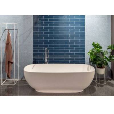 Будкрам купити Sidd  ванна окремостояча зі штучного каменю, 1710х710, з сифоном, біла