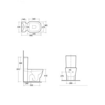 Будкрам купити ONE Бачок д/унітазу, білий, зливний механізм Geberit ONE Бачок д/унітазу, білий, зливний механізм Geberit 3