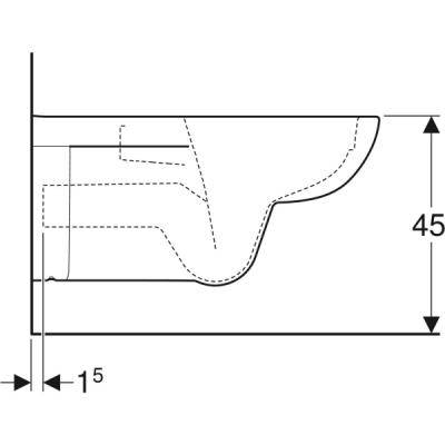 Будкрам купити Selnova Comfort Підвісний унітаз для осіб з обмеженими фіз.можливостями, подовжений виліт, Rimfree, колір білий глянець Selnova Comfort Підвісний унітаз для осіб з обмеженими фіз.можливостями, подовжений виліт, Rimfree, колір білий глянець 5