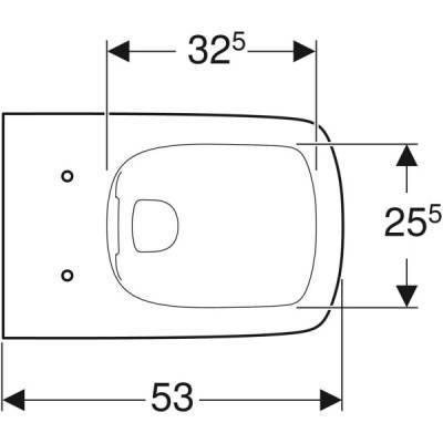 Будкрам купити Selnova Square Підвісний унітаз, без обідка, білий глянець Selnova Square Підвісний унітаз, без обідка, білий глянець 3