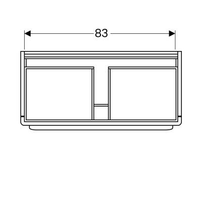 Будкрам купити myDay Шафка під умивальник 100 см, з 1 висув.ящиком, колір білий глянець myDay Шафка під умивальник 100 см, з 1 висув.ящиком, колір білий глянець 4