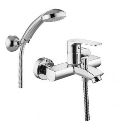 Будкрам купить LIME Смеситель для ванны с душ.набором, хром
