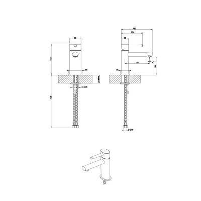 Будкрам купить GESSI OVALE Смеситель для раковины, хром ОБРАЗЕЦ GESSI OVALE Смеситель для раковины, хром ОБРАЗЕЦ 2