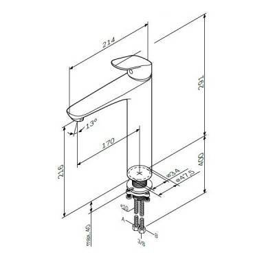 Будкрам купить LIKE Смеситель для раковины, излив 170 мм LIKE Смеситель для раковины, излив 170 мм 3