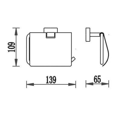 Будкрам купити TERRA Тримач д/паперу з кришкою TERRA Тримач д/паперу з кришкою 2