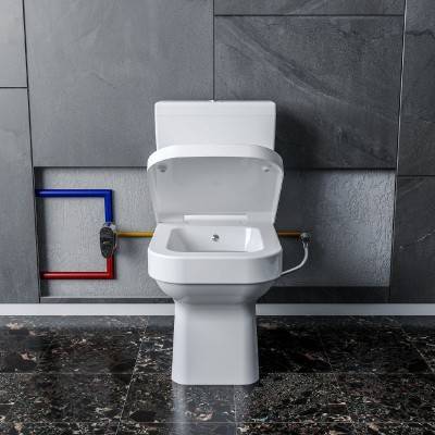 Будкрам купити NOURA Компакт-біде з кришкою Slim Soft-Close, пристінний NOURA Компакт-біде з кришкою Slim Soft-Close, пристінний 4