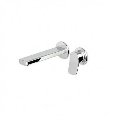 Будкрам купить Brim Внешняя часть вбудовного смесителя для раковины на 2 отв. с изливом 225 мм, хром