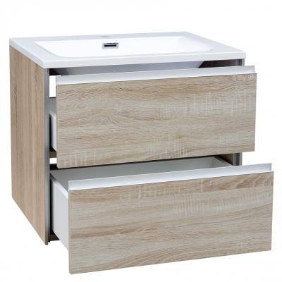 Будкрам купить CITY Тумба 60 с раковиной, цвет дуба  CITY Тумба 60 с раковиной, цвет дуба  3