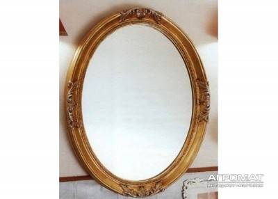 Будкрам купити SISSY Дзеркало овальне, золото/срібло