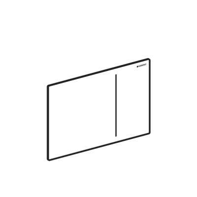 Будкрам купити Sigma70 Клавіша з подвійним змивом, для змивного бачка Sigma 8 см, скло чорне Sigma70 Клавіша з подвійним змивом, для змивного бачка Sigma 8 см, скло чорне 2