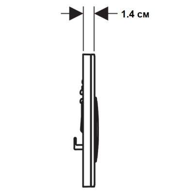 Будкрам купить Sigma21 Клавиша смыва, двойной смыв, цвет хром, отделка белое стекло Sigma21 Клавиша смыва, двойной смыв, цвет хром, отделка белое стекло 4