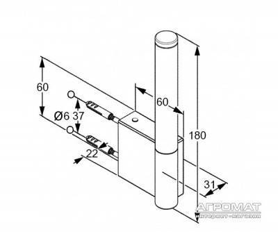 Будкрам купить A-XES Держатель бумаги для запасного рулона A-XES Держатель бумаги для запасного рулона 2