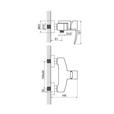 Будкрам купить COUNTRY Смеситель для душа COUNTRY Смеситель для душа 2