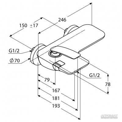 Будкрам купить Balance Смеситель для ванны Balance Смеситель для ванны 5