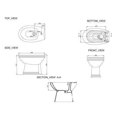 Будкрам купить ANTIQUE Биде ANTIQUE Биде 2