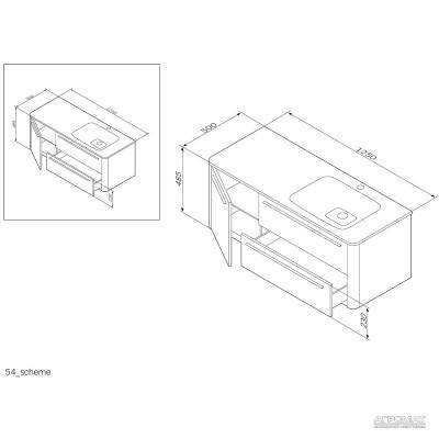 Будкрам купить AWE раковина - 125 левая AWE раковина - 125 левая 2