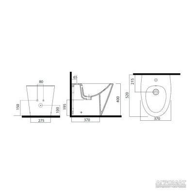 Будкрам купить Admire биде Admire биде 2