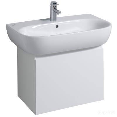 Будкрам купить 4U Шкафчик под умывальник 600x465x388 мм, корпус: белый, фасад: белый матовый