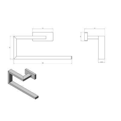 Будкрам купити GRAPHICS 2.0 Кільце д/рушників, хром GRAPHICS 2.0 Кільце д/рушників, хром 2
