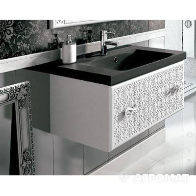 Будкрам купить OPERA Тумба-80 для раковины, 1 ящик, белый матовый