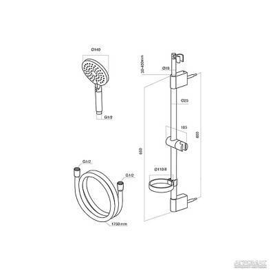 Будкрам купить Inspire Душ.система Inspire Душ.система 2