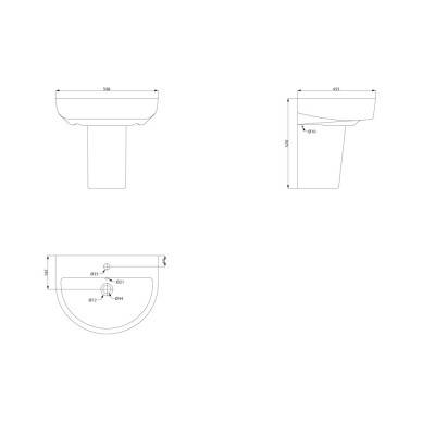 Будкрам купить GRAND Полупьедестал для рак.8100022 GRAND Полупьедестал для рак.8100022 2