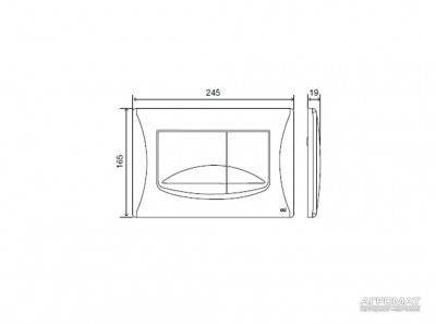 Будкрам купить Oli74 River Dual комплект инстал. для унитаза 4в1, с белой клавишей(1уп) Oli74 River Dual комплект инстал. для унитаза 4в1, с белой клавишей(1уп) 3
