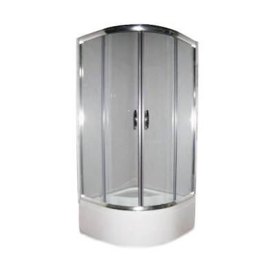 Будкрам купити NYMFA Душова кабіна + піддон 400мм, скло прозоре, 900х900х2115