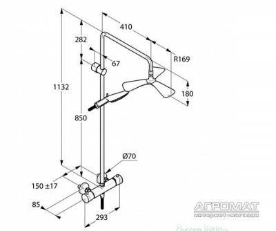 Будкрам купить Fizz Dual Душевая система для душа Fizz Dual Душевая система для душа 2