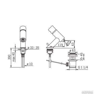 Будкрам купить Alessi Смеситель для биде Alessi Смеситель для биде 2