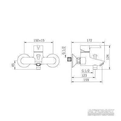 Будкрам купить Nordia Смеситель для ванны Nordia Смеситель для ванны 2