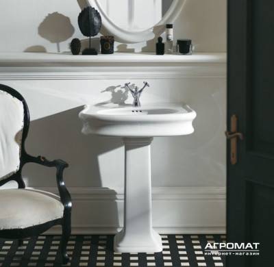 Будкрам купити - LANTE   П'єдестал д/раковини LA10, біла - LANTE   П'єдестал д/раковини LA10, біла 2