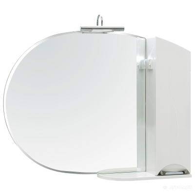 Будкрам купити ГЛОРІЯ Дзеркало-95 L з підсвіткою та пеналом ліворуч