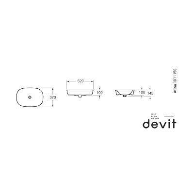 Будкрам купити AFINA Раковина 52 AFINA Раковина 52 2