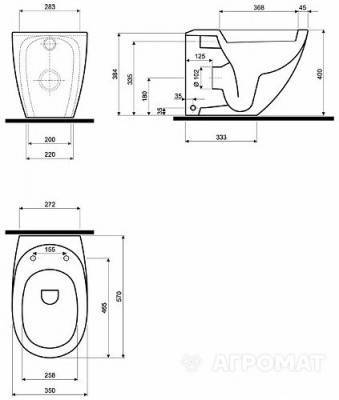 Будкрам купити EGO пристінний унітаз EGO пристінний унітаз 2