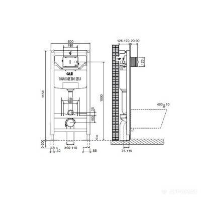 Будкрам купить OLI120 Инсталляция механическая OLI120 Инсталляция механическая 2