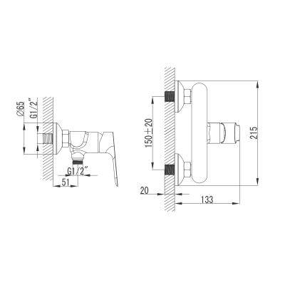 Будкрам купить TYROL Смеситель для душа TYROL Смеситель для душа 2