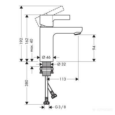 Будкрам купити Metris S Змішувач д/раковини Metris S Змішувач д/раковини 2