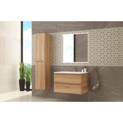 Будкрам купить FLY Тумба 80 с раковиной, цвет дуба  FLY Тумба 80 с раковиной, цвет дуба  5