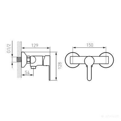 Будкрам купить Savio Смеситель для душа Savio Смеситель для душа 2