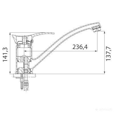 Будкрам купить  LORETTA Смеситель для кухни  LORETTA Смеситель для кухни 2