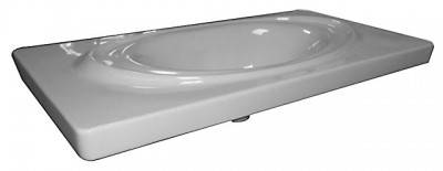 Будкрам купить ACQUA Раковина с держателем для полотенце, белая