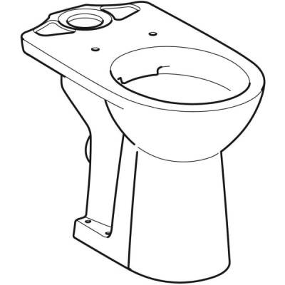 Будкрам купити Selnova Comfort Підлоговий унітаз для осіб з обмеженими можливостями, горизонтальний випуск, Rimfree, колір білий глянець Selnova Comfort Підлоговий унітаз для осіб з обмеженими можливостями, горизонтальний випуск, Rimfree, колір білий глянець 2